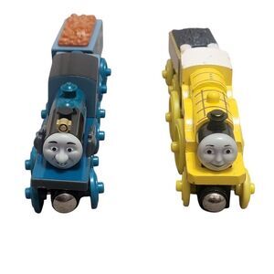 Vintage Thomas and friends wood magnetic trains (4 Piece)